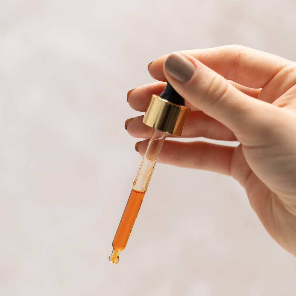 Manjish Glow Elixir Noturno - Óleo Facial Ayurvédico para Uso Noturno - Hidratante Natural para uma Pele Saudável