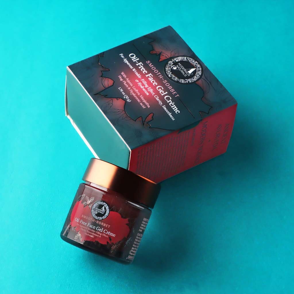 Smooth-Sorbet | Gel-creme Facial Sem Óleo | Para um Efeito Visível de Preenchimento de Rugas, Clareza, Suavidade e Hidratação