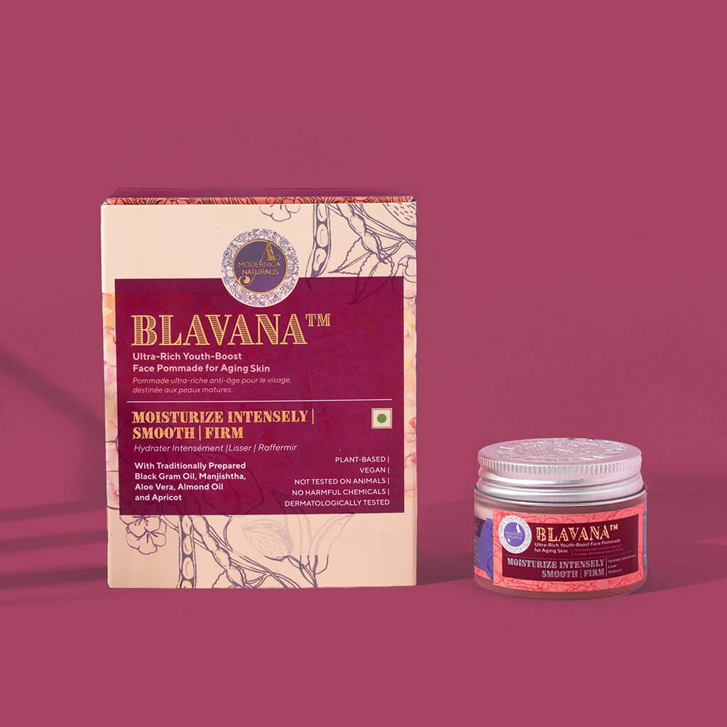 Blavana Pomada Facial Ultra-Nutritiva para o Rejuvenescimento da Pele Envelhecida