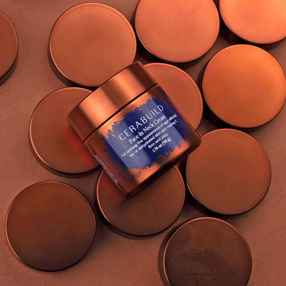 Cerabuild Creme para o Rosto e Pescoço - Restaure e Proteja a Hidratação Perdida da Sua Pele com Fito-Ceramidas