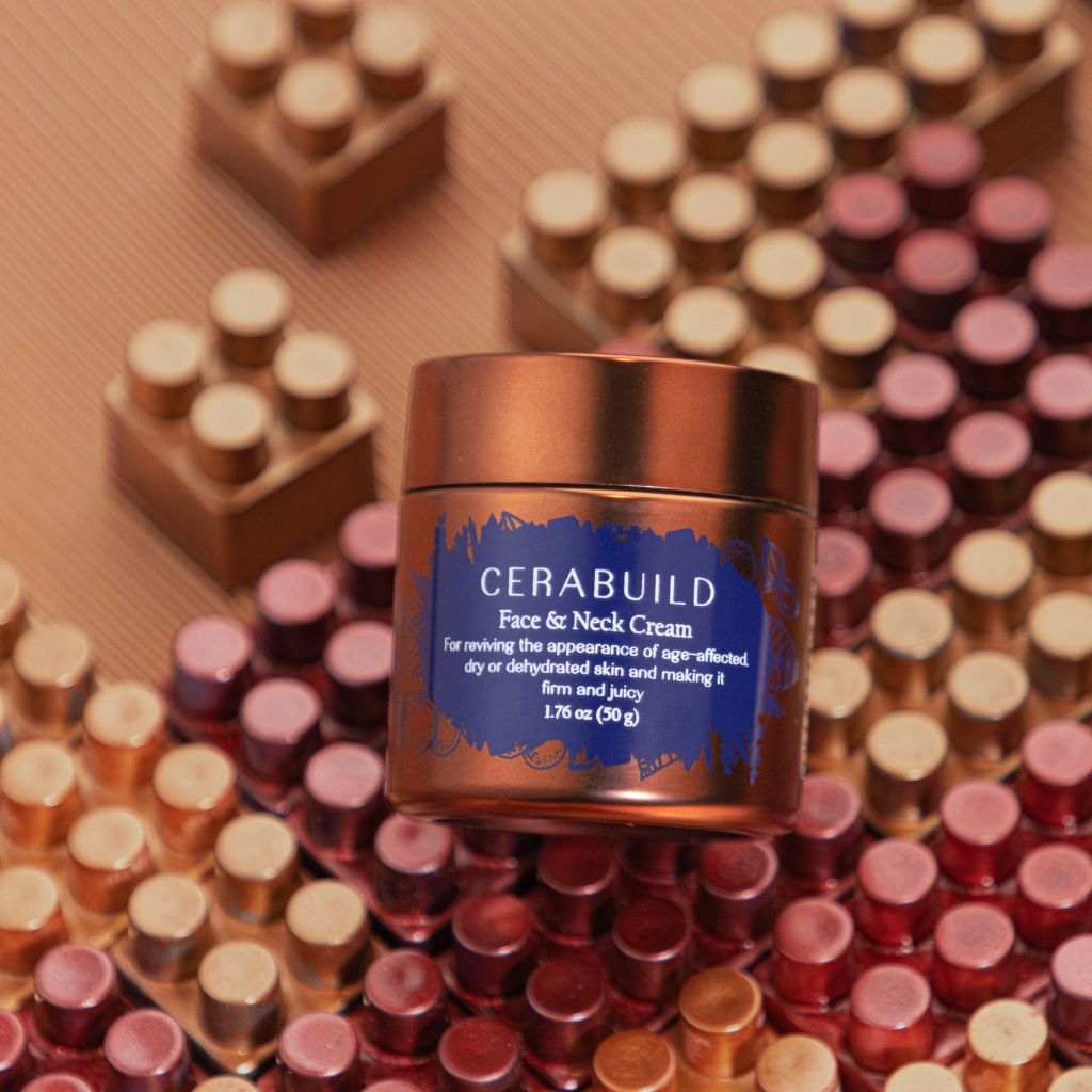 Cerabuild Creme para o Rosto e Pescoço - Restaure e Proteja a Hidratação Perdida da Sua Pele com Fito-Ceramidas