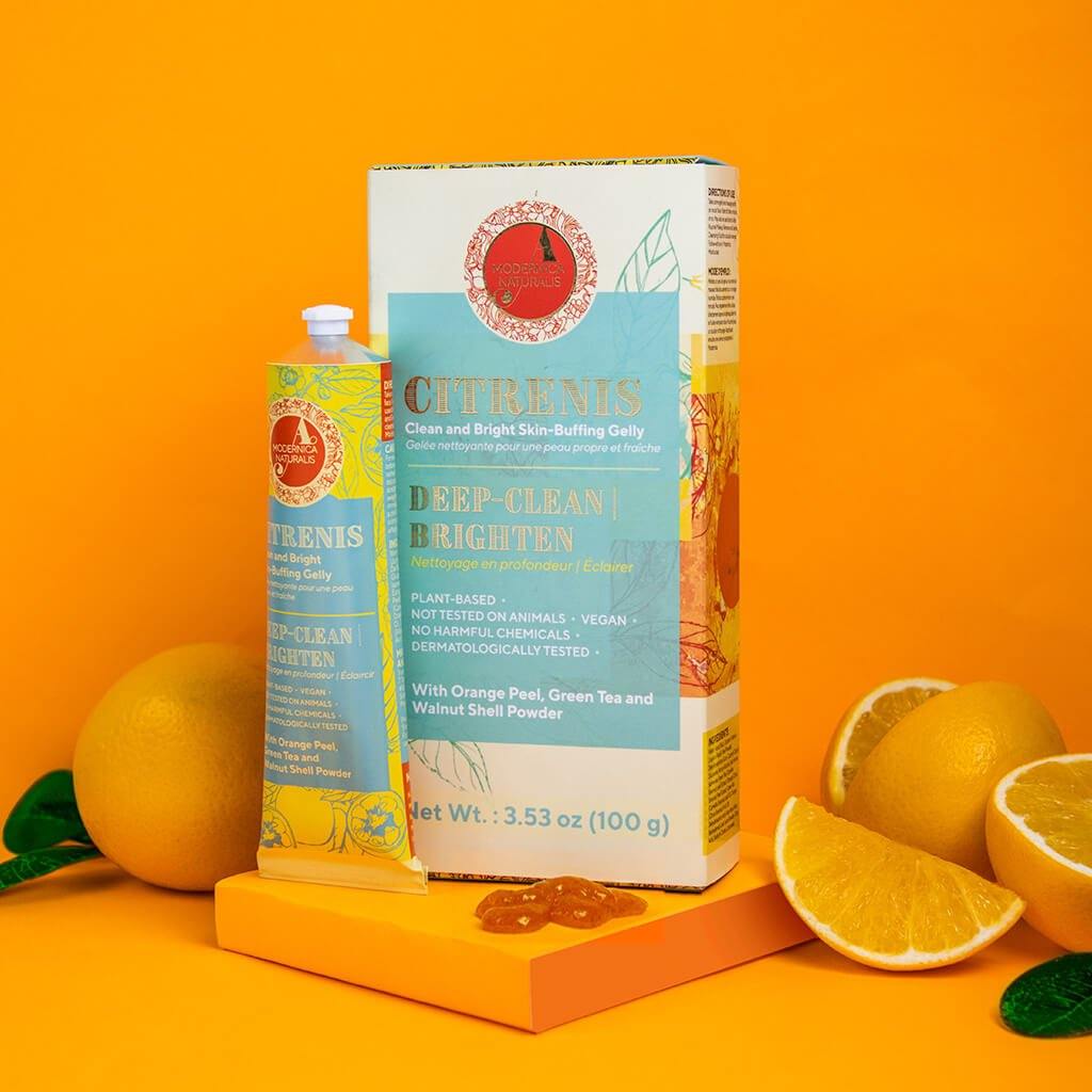 Citrenis Gel Esfoliante para Pele Limpa e Brilhante