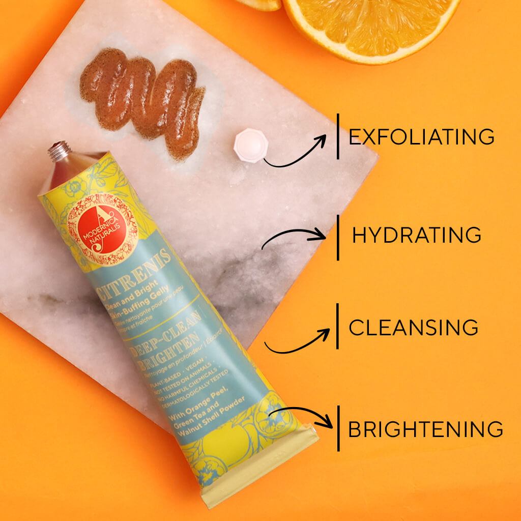 Citrenis Gel Esfoliante para Pele Limpa e Brilhante