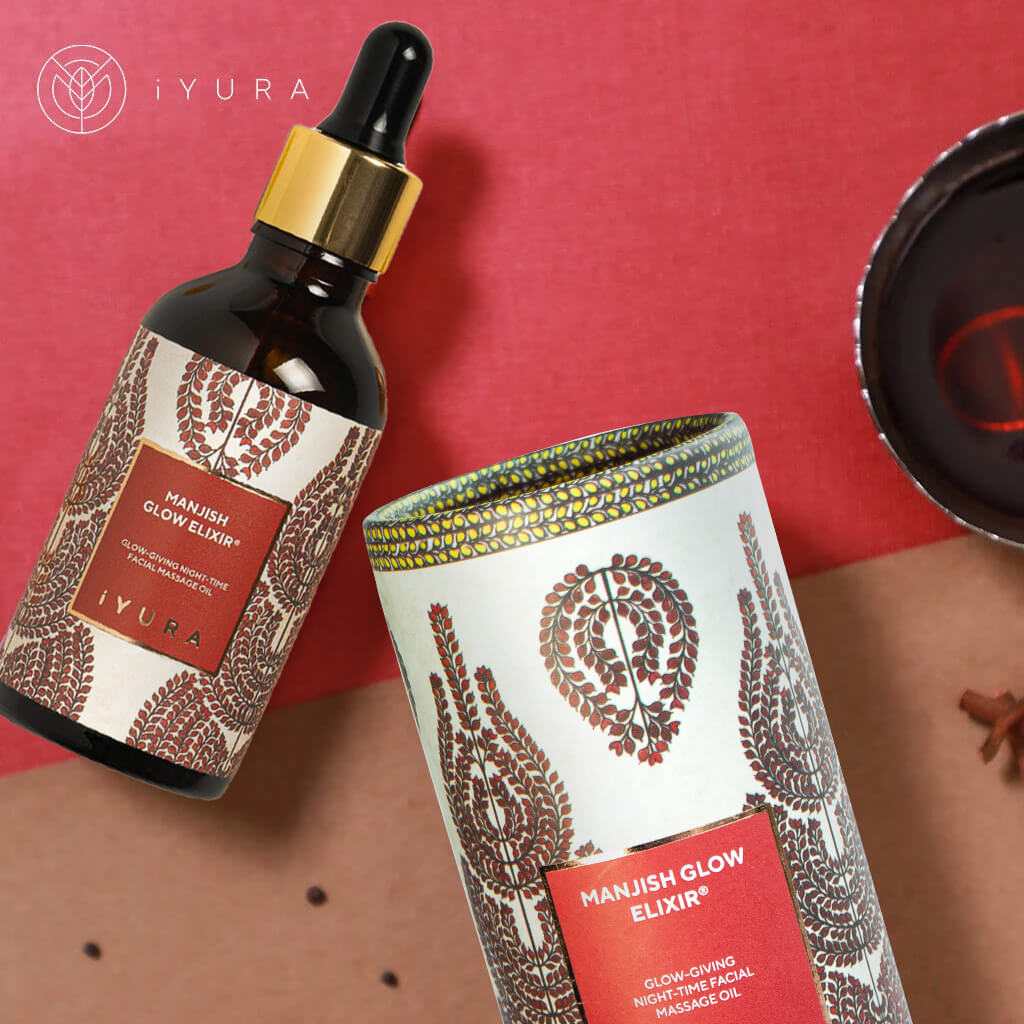 Duo de Óleos Faciais para o Dia e a Noite - O Melhor Hidratante para uma Pele Saudável - Conjunto Ayurvédico de Produtos Naturais para a Pele