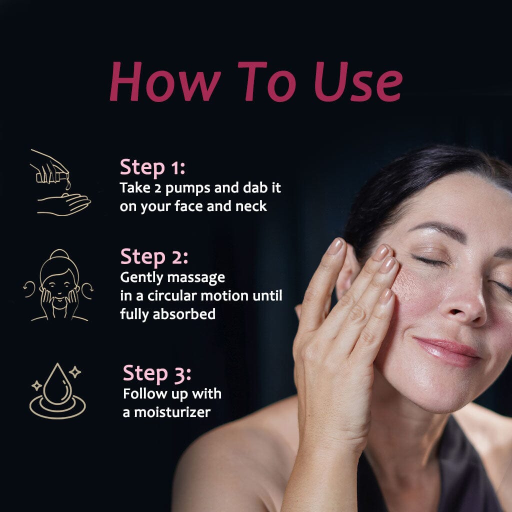 Firm-Focus Sérum Facial - Reafirma, Ilumina e Hidrata a Pele Envelhecida e Enrugada - Fórmula Reafirmante Concentrada com Algodoeiro, Zebrano e Begônia-morango - O Melhor Sérum Facial para Pele Facial Flácida e Caída