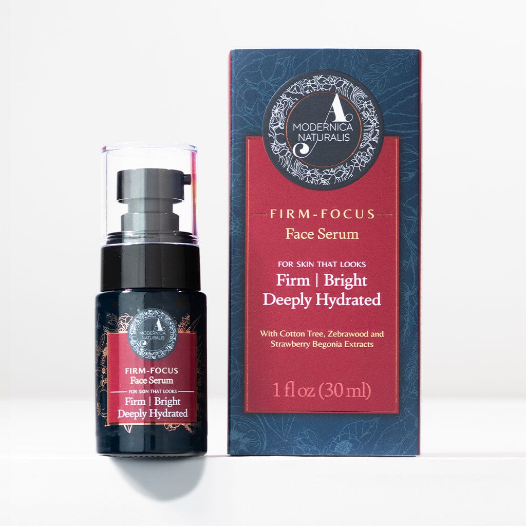 Firm-Focus Sérum Facial - Reafirma, Ilumina e Hidrata a Pele Envelhecida e Enrugada - Fórmula Reafirmante Concentrada com Algodoeiro, Zebrano e Begônia-morango - O Melhor Sérum Facial para Pele Facial Flácida e Caída