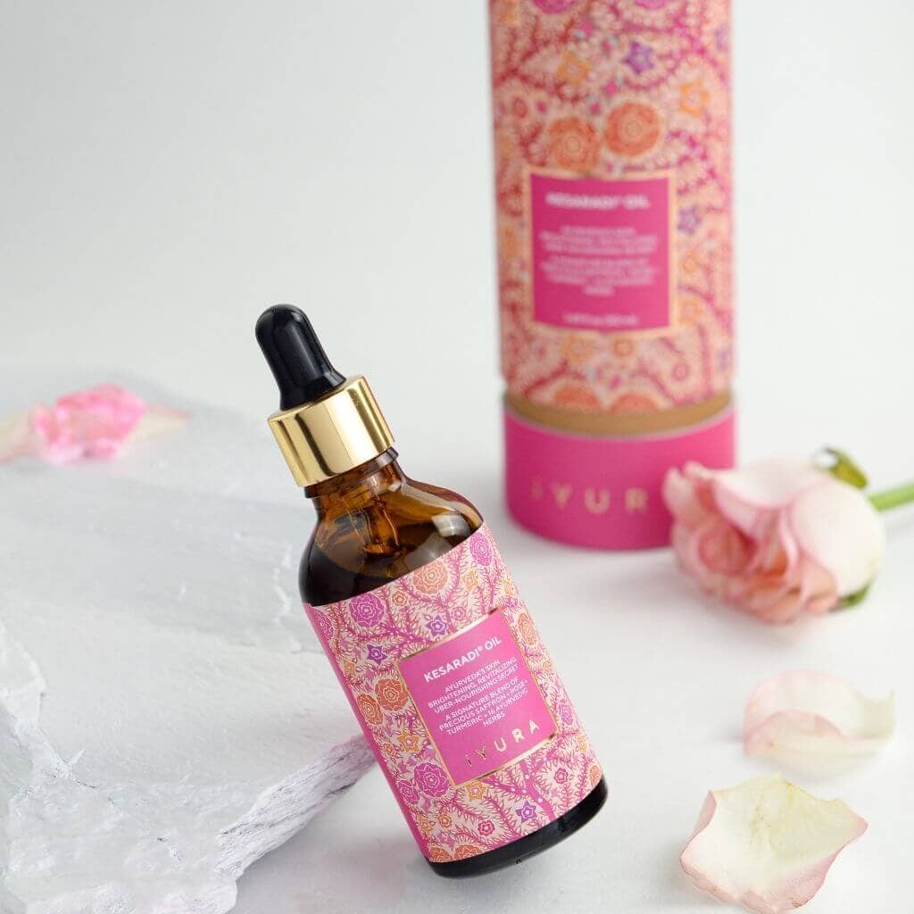 Kesaradi Óleo Facial Glow Diário - Óleo Facial Hidratante Para Pele Seca Ou Sensível - Cuidados Naturais Para Uma Pele Radiante (Kesaradi Glow Face Oil)