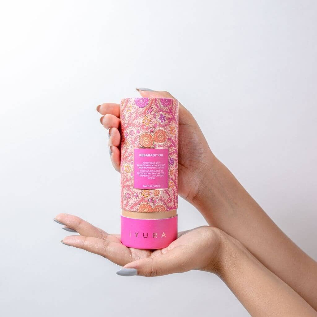Kesaradi Óleo Facial Glow Diário - Óleo Facial Hidratante Para Pele Seca Ou Sensível - Cuidados Naturais Para Uma Pele Radiante (Kesaradi Glow Face Oil)