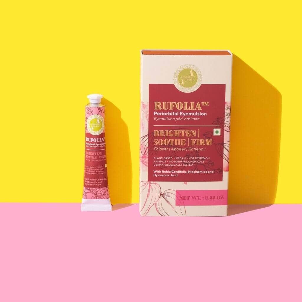 Rufolia Emulsão Periorbital - Ilumina, Acalma E Firma A Área Sob OS Olhos Com Manjistha, Aloe Vera E Niacinamida (Rufolia Periorbital Emulsion)